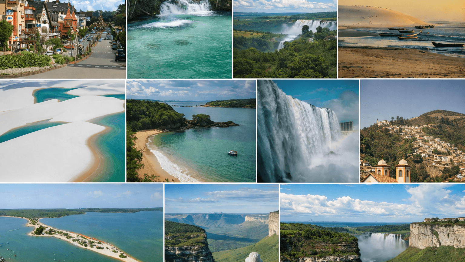 11 lugares no Brasil que você precisa conhecer antes de viajar para o exterior