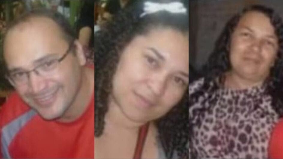 José, Maria Cintia e Solange - Foto: Redes Sociais/Reprodução